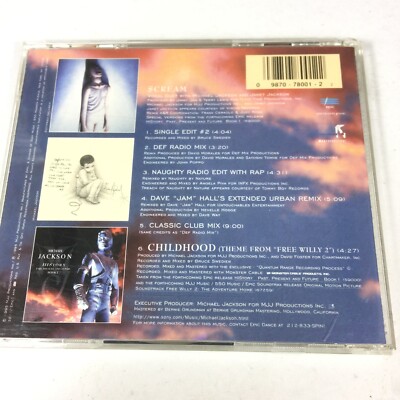 Scream / Childhood by Michael Jackson, Janet Jackson - CD, Maxi | eBay