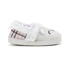 WONDER NATION Toddler Girls Size 7-8 Aline Koala Faux Fur Slippers Gray