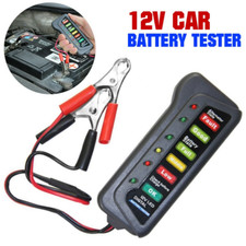 Car Battery Tester Digital LED Display Diagnostic Circuit Breaker Finder Tool
