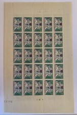 Timbre-Feuille-503 1941-La France D’outremer