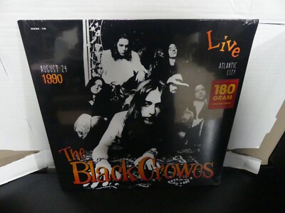 The Black Crows - Live Atlantic City SEALED 180g Coloured Vinyl