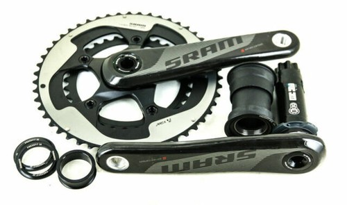 FSA Vero Pro 2x Crankset with 50/34T Alloy Chainrings, 170mm