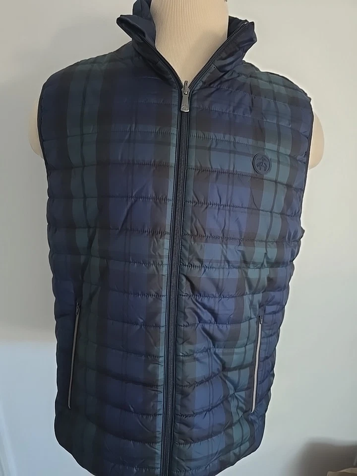 BROOKS BROTHERS 475 New Men’s Reversible Sleeveless Vest/Jacket Size M - Image 3 of 4