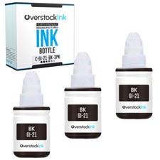 3-Pack Compatible OSI Canon GI21 Black Ink Bottles for Canon PIXMA G1220 G2260