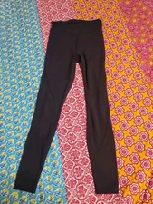 Lululemon Women Get In Line Super HR Tight 28” LW5CVOS Black Size 8