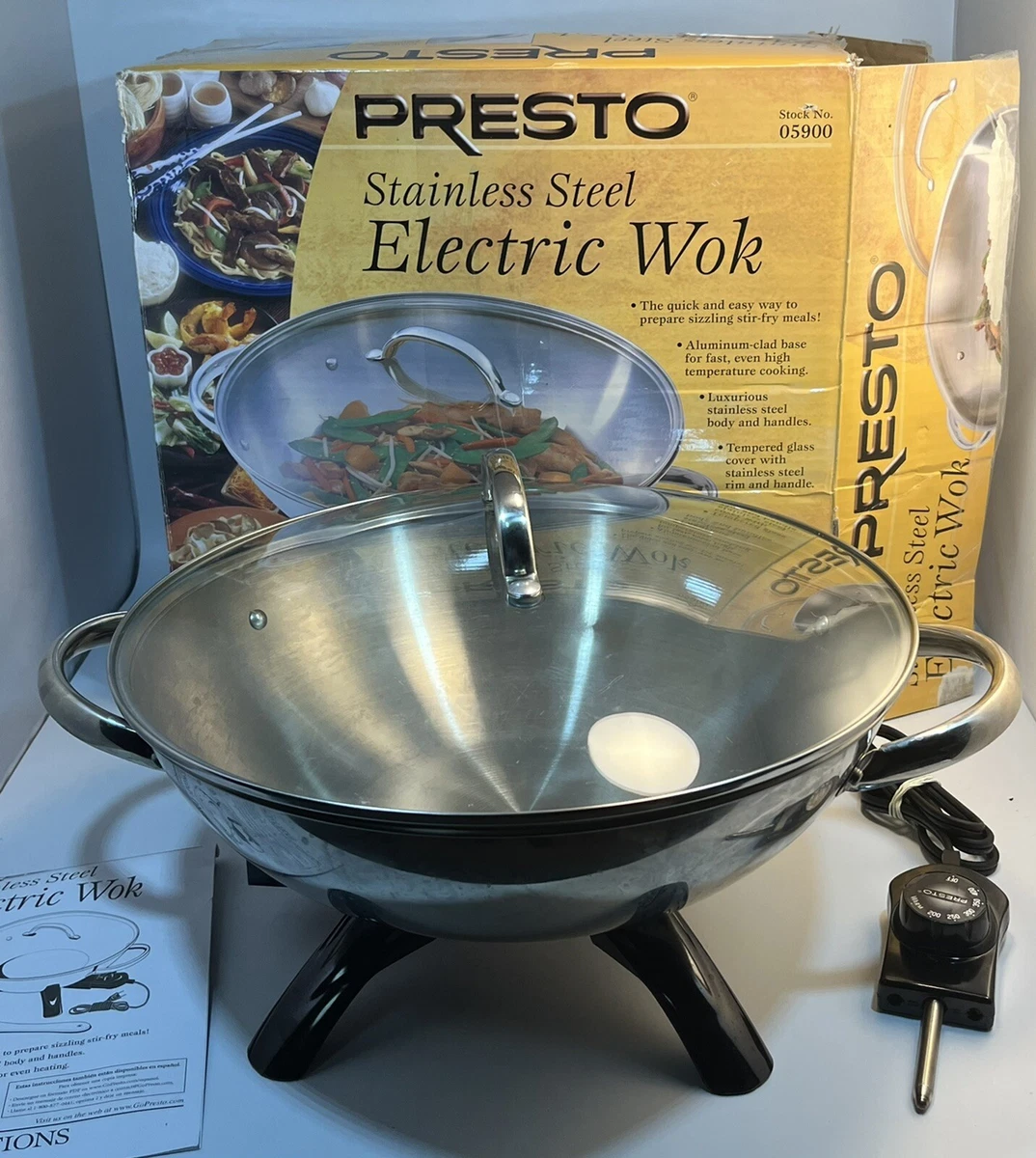 Presto Electric Skillet Stainless Steel