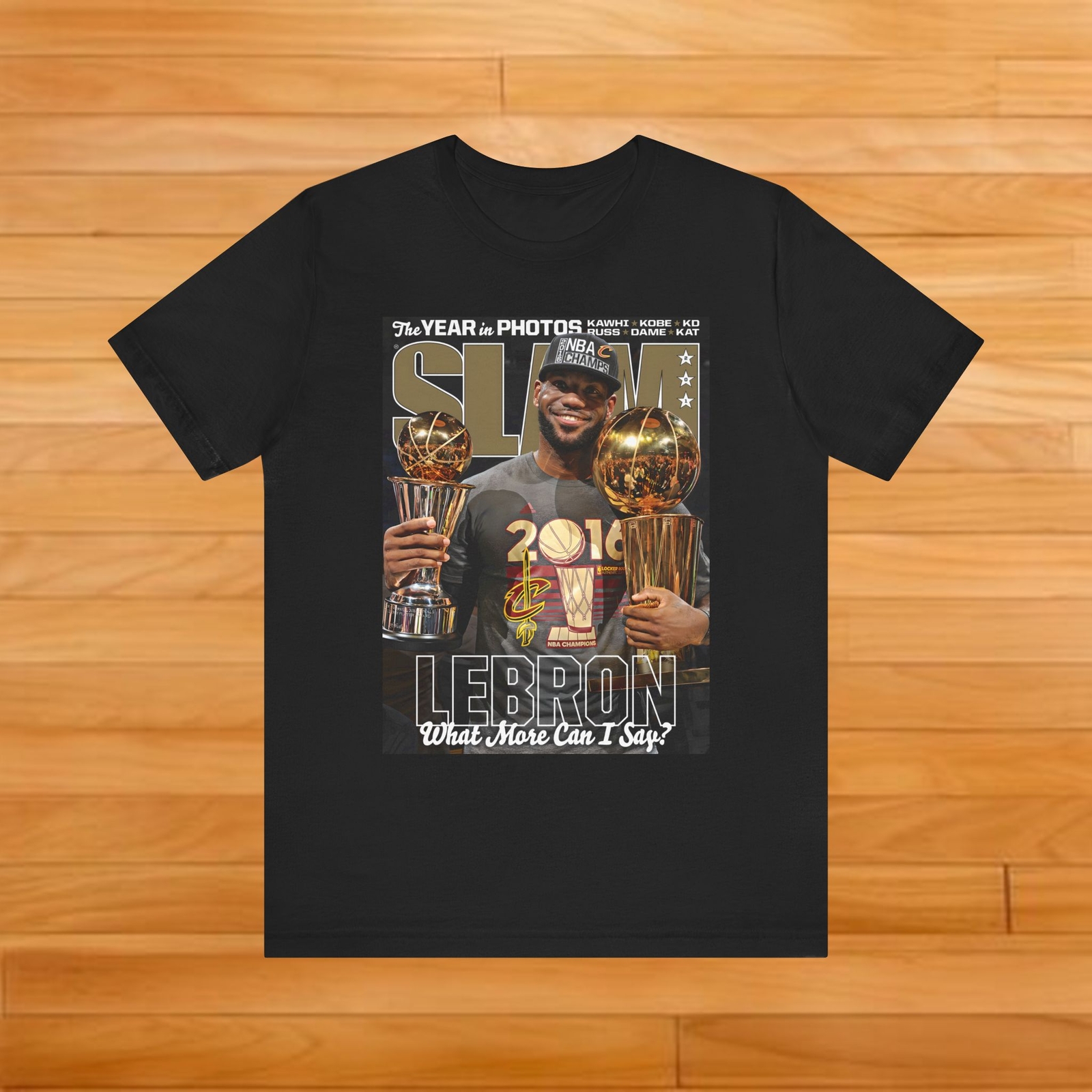 LeBron James 2016 Championship Shirt, Cleveland Cavaliers Merch, NBA Slam Cover