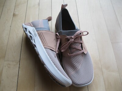 Merrell Bondi AC+ Stretch Knit Lace Air Cushion a Sneaker Pink Gray Women 10 NEW