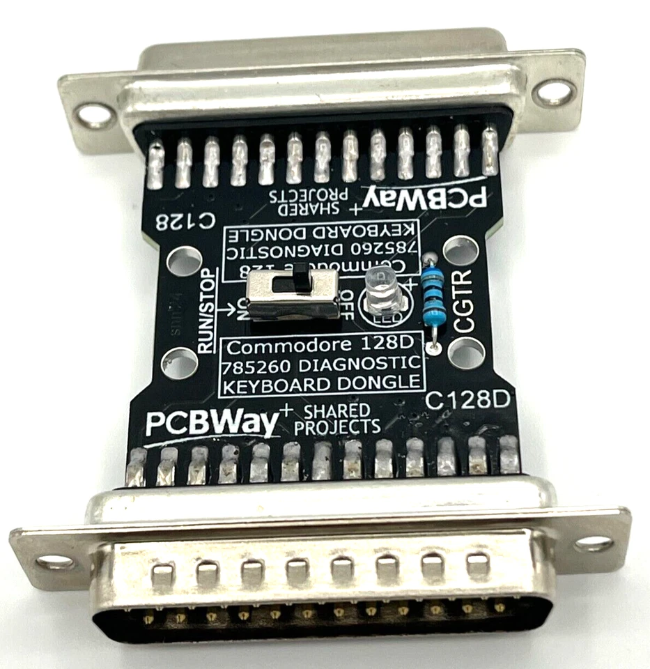 Juego de cartuchos de diagnóstico y arnés de prueba Commodore 128 - Vendedor de EE. UU. Foto 4 de 4