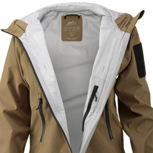 Giacca Helikon Tex Squall Hardshell protezione dall'umidità giacca antipioggia wet weather nera foto 4