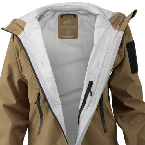 Helikon Tex Squall Hardshell Jacke Nässeschutz Regenjacke wet weather Grey - Bild 4 von 4