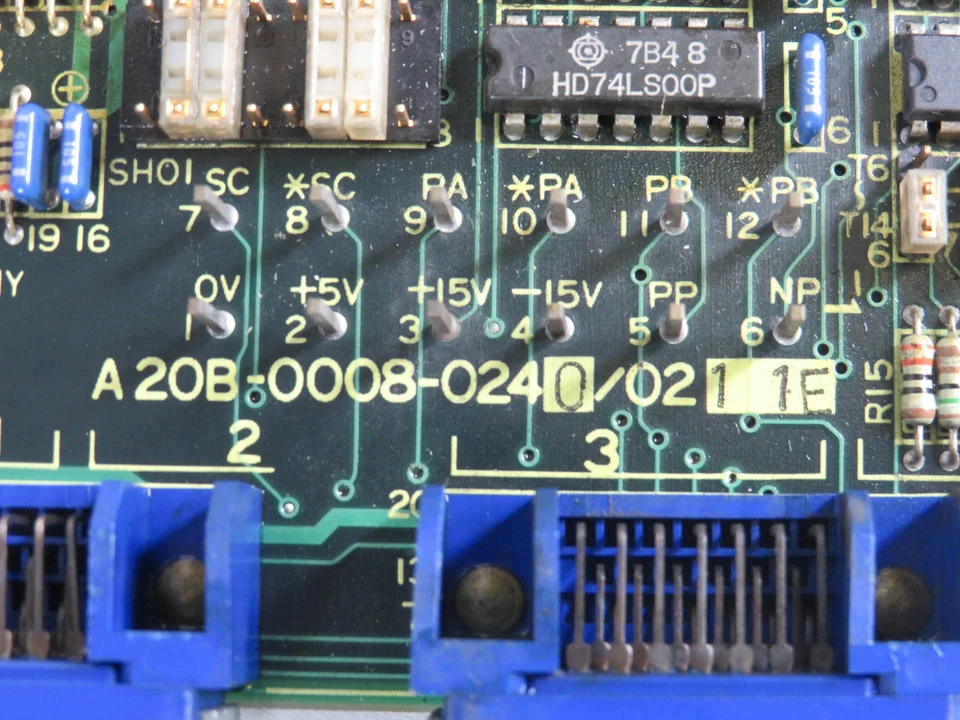 Fanuc A20B-0008-0240/0211E Spindle Orientation Board USED - Image 3 of 4
