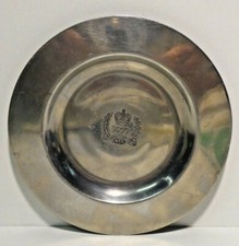 1977 QUEENS SILVER JUBILEE CARD TRAY THOMAS E WILLIAMS ENGLAND PEWTER CRAFTSMAN