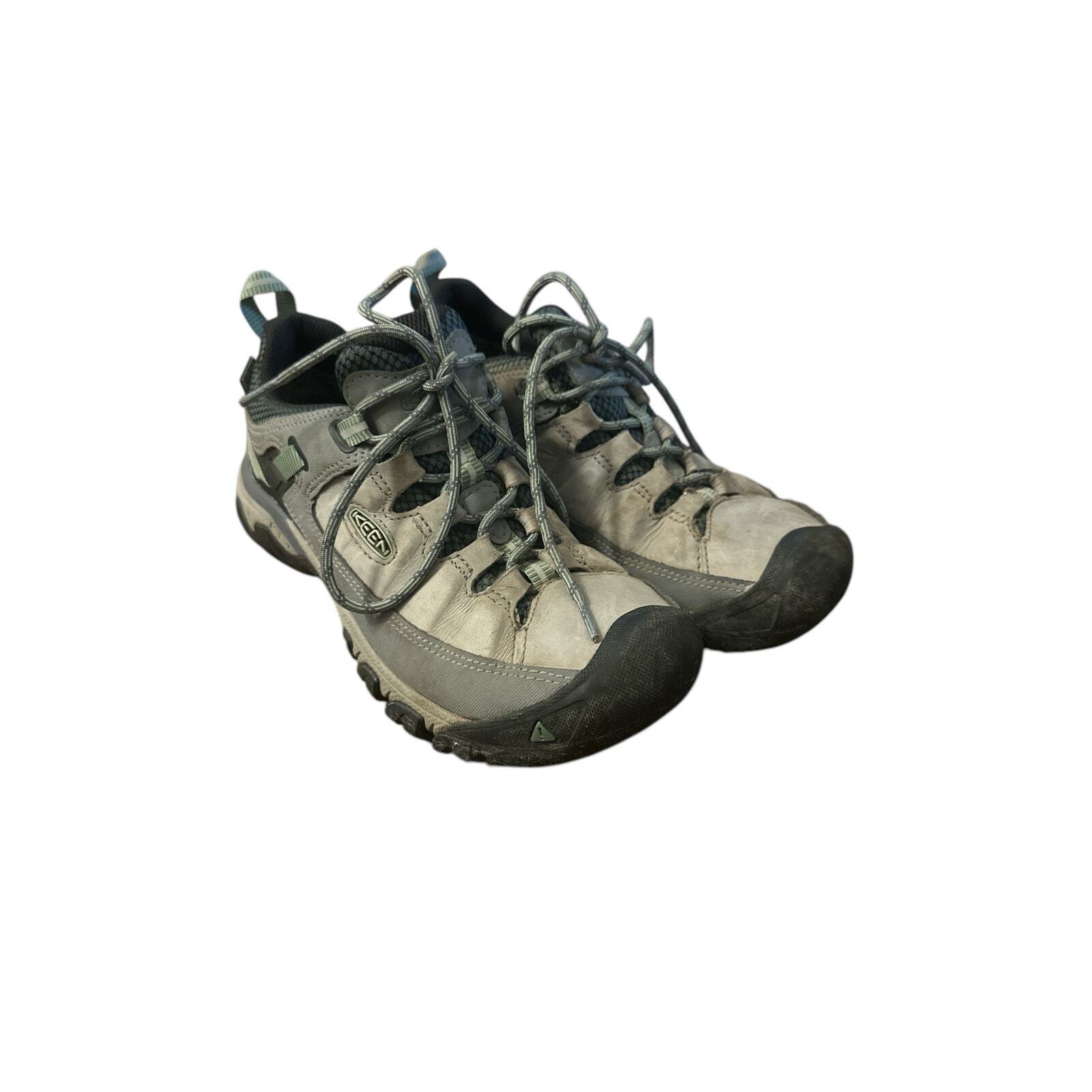 Scarpe da trekking donna US 7 Keen Targhee III impermeabili stringate pelle marrone