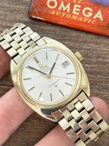 Omega Constellation 14k Automatic Watch Vintage Men's 1969, Warranty + Serviced - Picture 5 of 14