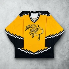 Vintage 90s CCM Crusaders Knight Hockey Jersey NHL Men's Size Large