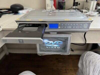 Trutech Space Saving Under Cabinet 7'' LCD TV DVD Radio NO REMOTE DVD NOT WORKING