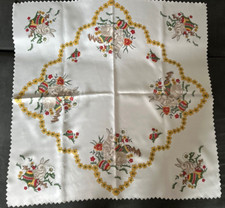 tolle Ostertischdecke 82 x 82 cm