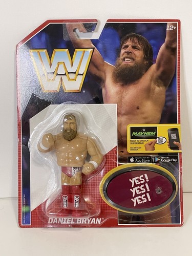 WWE Daniel Bryan Retro WWF NXT MOC Action Figure S...