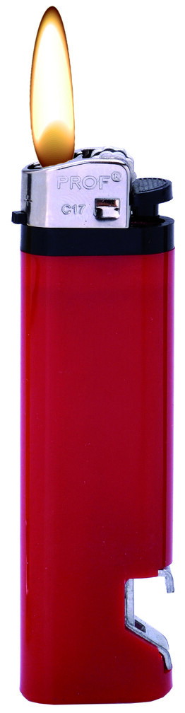 ACCENDINO CON PIETRINA ED APRIBOTTIGLIA FLINT  col. Assortiti