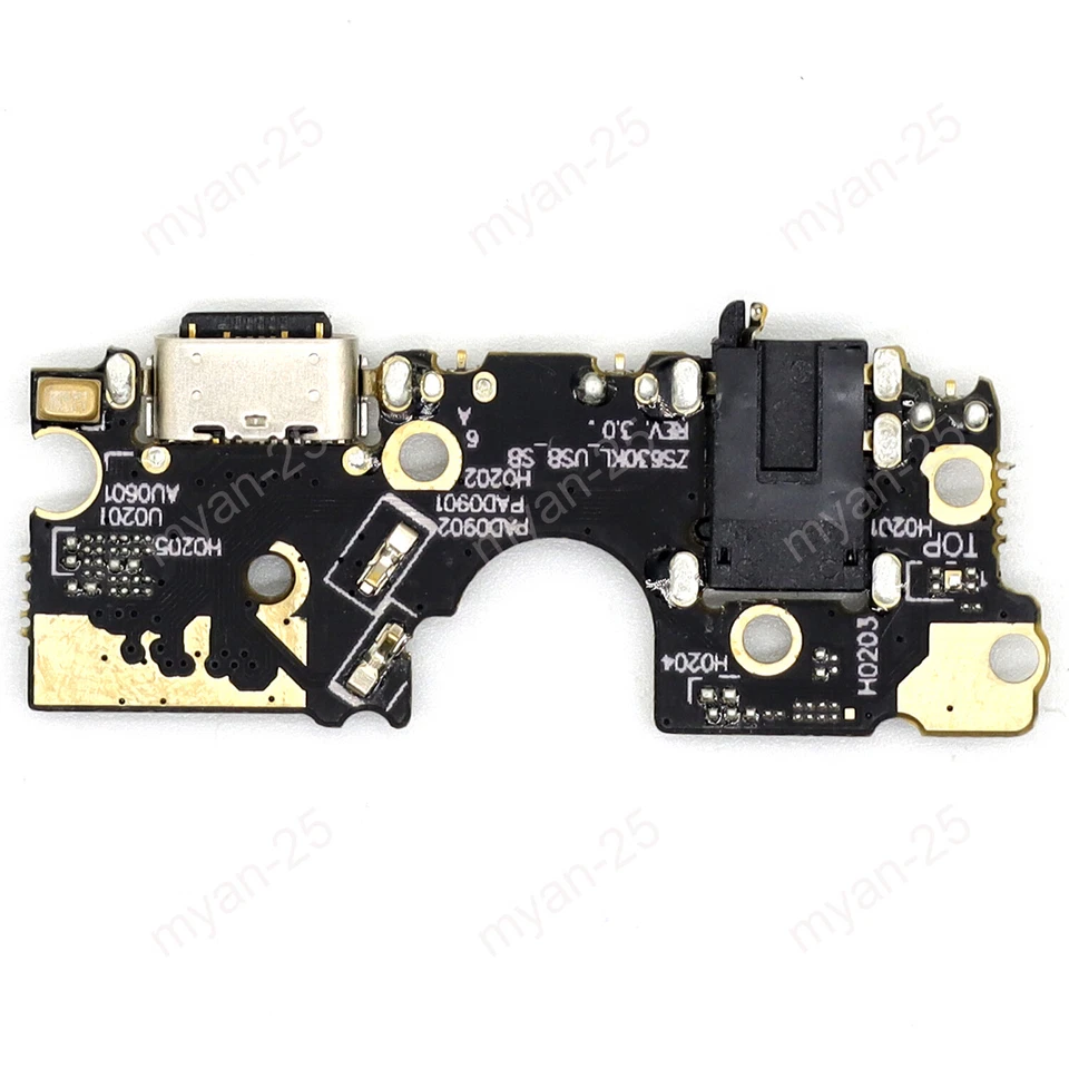 Para Asus Zenfone 6 ZS630KL I01WD Puerto de carga USB Base Audio Jack Placa de micrófono Foto 2 de 4