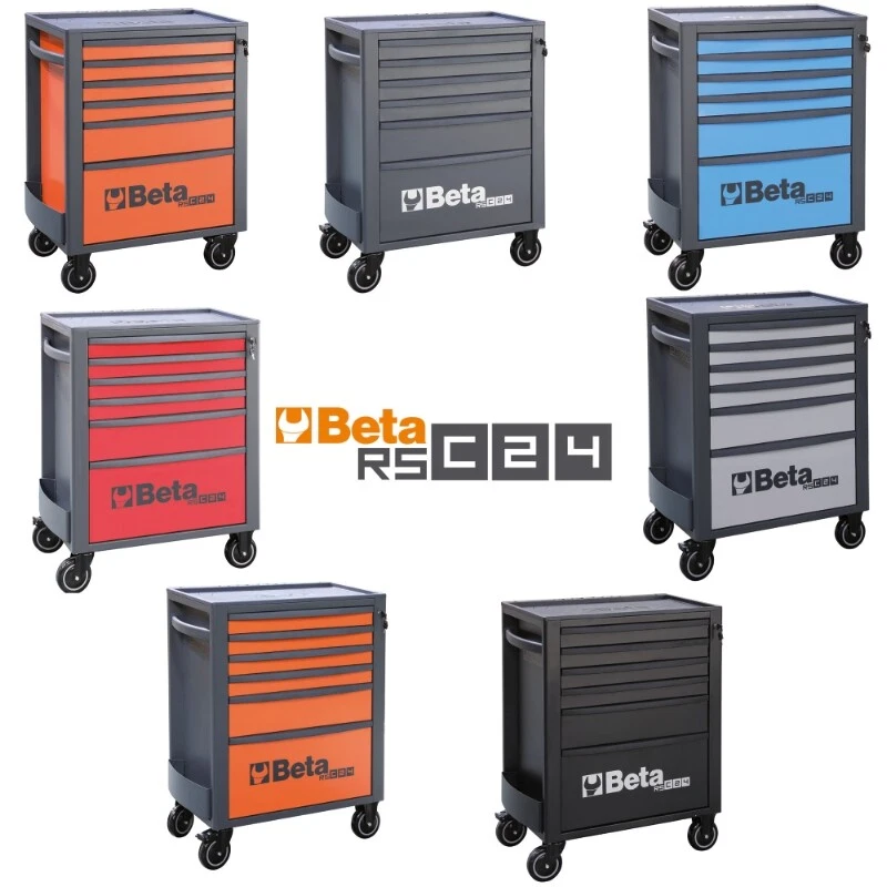 Beta RSC24/6 6 Drawer Mobile Roller Cabinet Multiple Colours