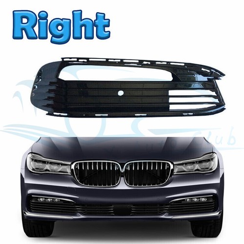 For BMW 740i 750i 2016-2017 Right Front Bumper Fog Lights Mesh Grill ...