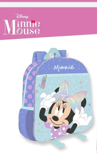 ZAINO ASILO MINNIE DISNEY SCUOLA MATERNA BIMBA COLORE VIOLA | eBay