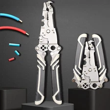Wire Stripper Pliers Multifunctional Electric Cable Stripper Crimper Cutter DIY