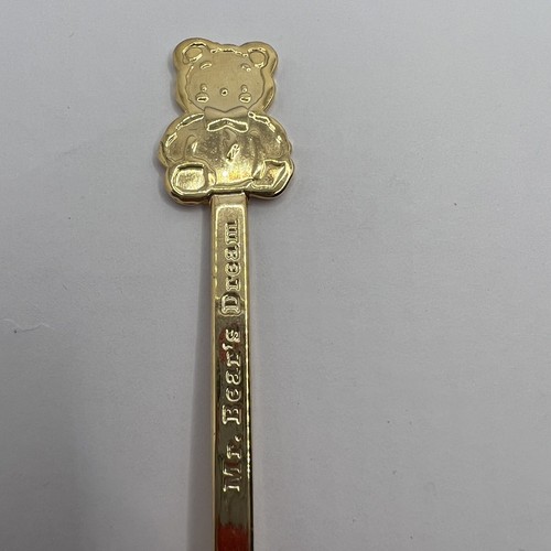 Vintage 1985 Sanrio Mr Bear's Dream Fancy Friends Stainless Steel Spoon, Japan - Picture 2 of 5