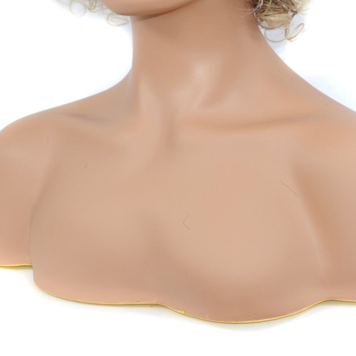 Fluffy Curly Wig Headset Women's Miss Short Afro Hair Wigs for Woman Golden - Bild 11 von 12