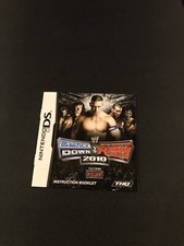 smackdown vs raw 2010 ds Manual Only