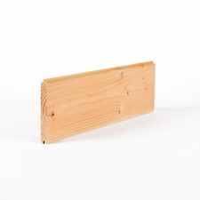 T&G British Larch 145mm x 19mm Ruby Wooden Timber Cladding Boards
