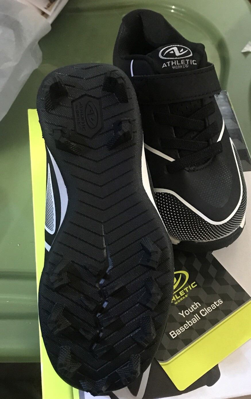 Athletic Works Youth Baseball Cleats Size 10 NIB eBay