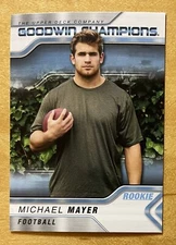 Michael Mayer Rookie 2023 Upper Deck Goodwin Champions #21 Notre Dame Mint