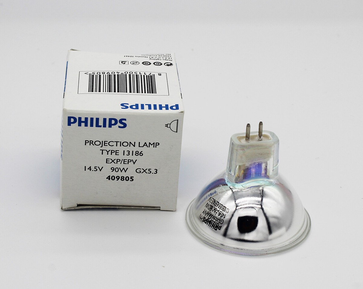 PHILIPS 13186 EPX/EPV 14.5V90W GX5.3 optics instrument bulb