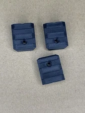 (3) MantisX Compatible MagRail Magazine Floor Plate Picatinny Rail Adapter.