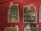 Vintage Old metal decorative houses For the Christmas tree — photo 2