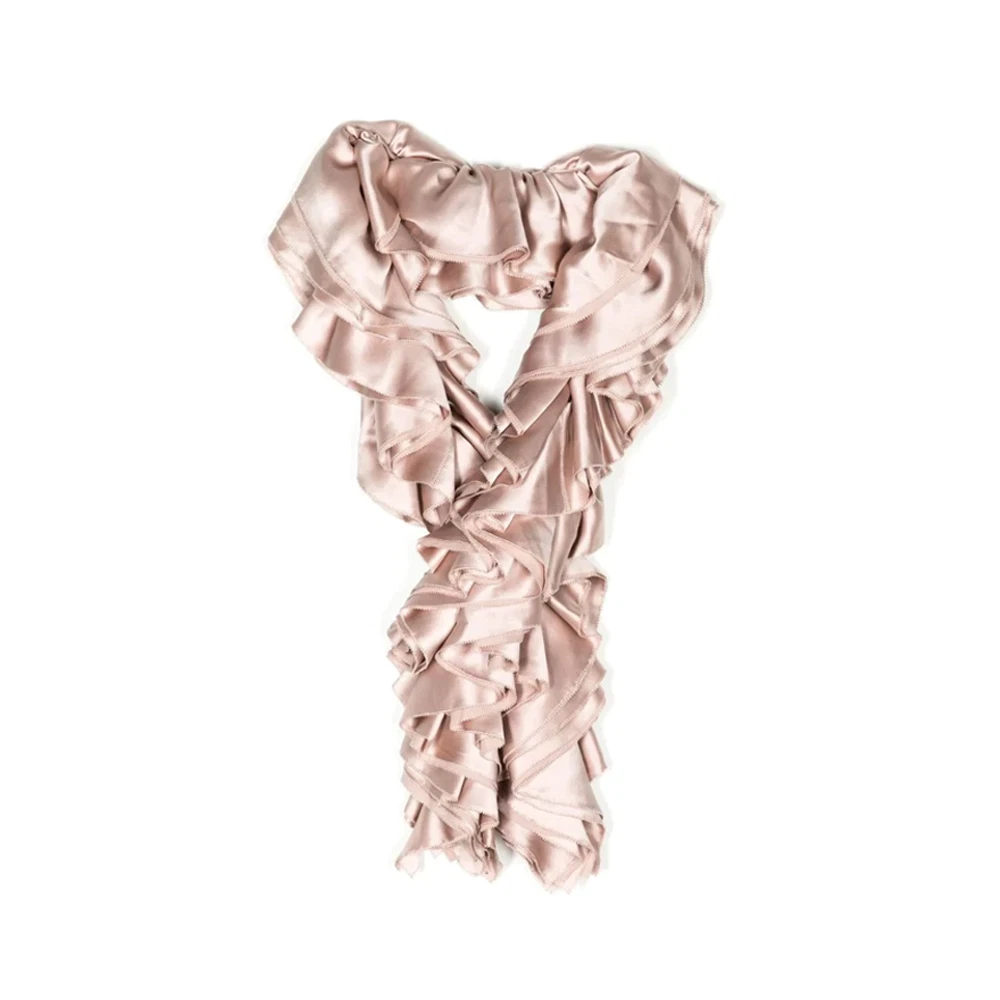 Foulard en soie drapé Gucci