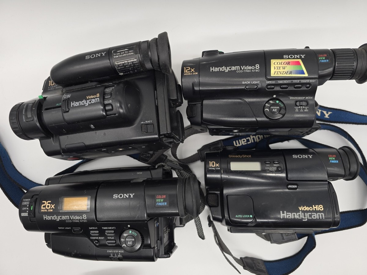 Sony Handycam CCD-TR66 8mm Analog Camcorder for sale online Sony Handycam CCD-TR66 8mm Analog Camcorder for sale online