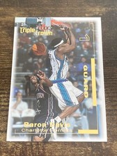 2000-01 Fleer Triple Crown Charlotte Hornets Basketball #50 Baron Davis L5982*