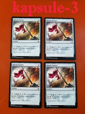 mardu card sleeves 4x Mardu Banner | Khans of Tarkir | MTG Magic Cards