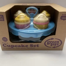 5 Cupcakes Play Set, 100% Recycled Plastic, for Unisex Child For 2+ Years Old