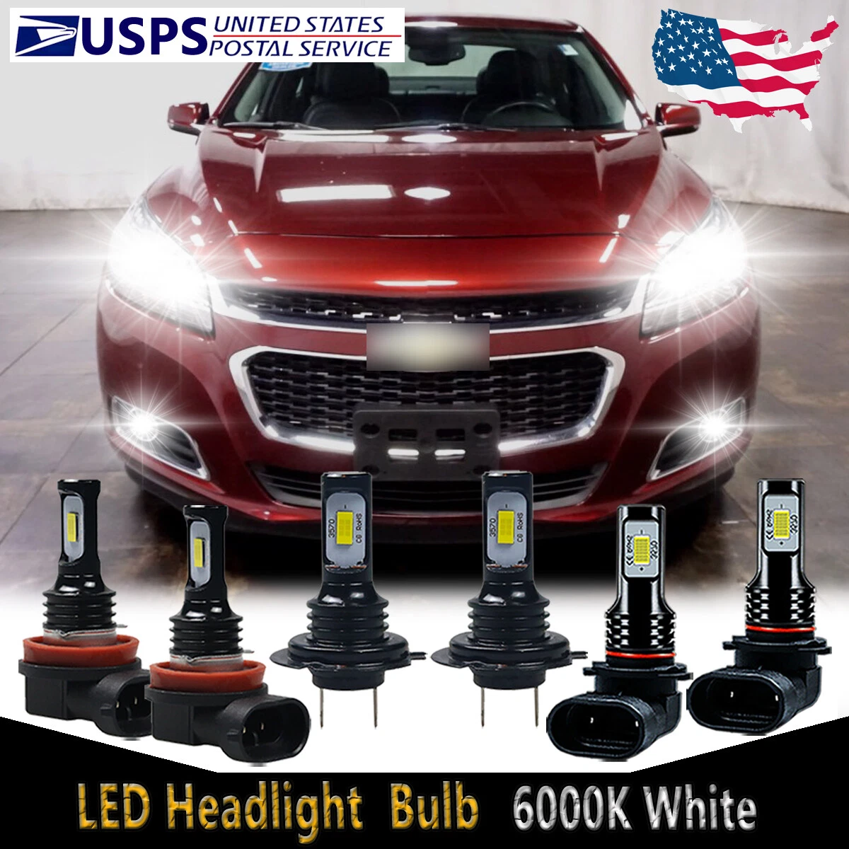 2016 chevy 2024 malibu led headlights