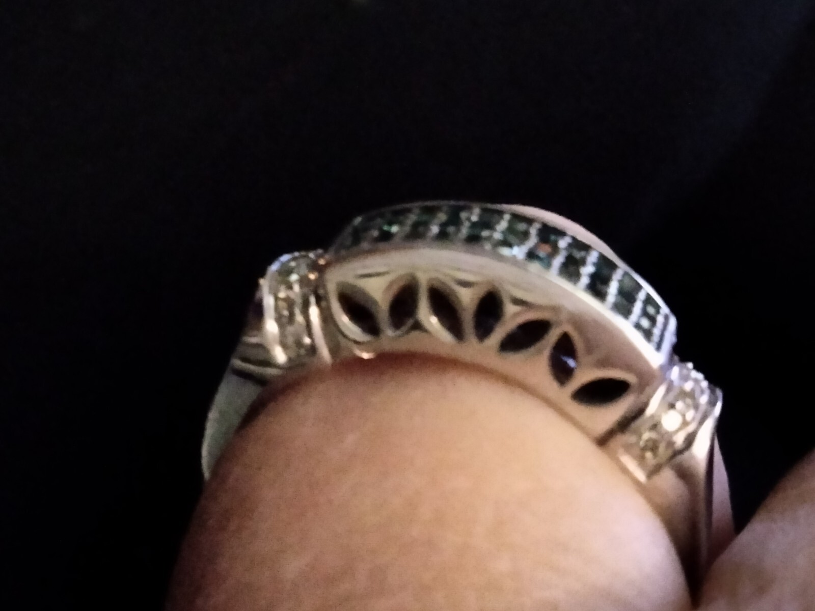 Diamond ring designer Multiple Diamonds preowned … - image 5