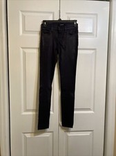 CLOSE OUT  J Brand Super Skinny Jeans Women  s Indigo Black Size 24