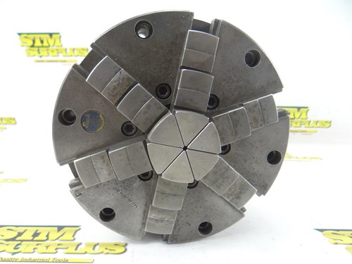 BUCK 6" ADJUST-TRU 6 JAW SCROLLING LATHE CHUCK #3662 - Picture 13 of 13