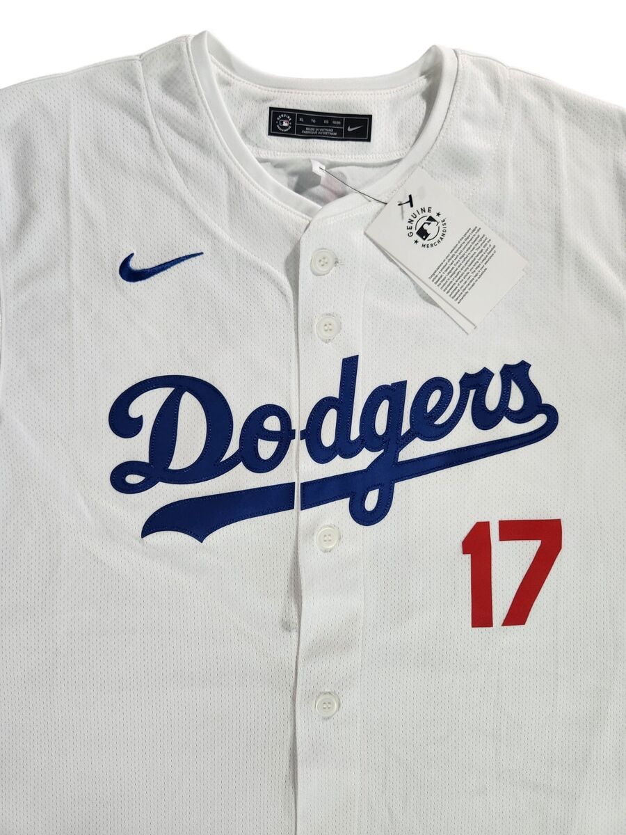 Nike Los Angeles Dodgers Shohei Ohtani White Home Limited Nike Los Angeles Dodgers Shohei Ohtani White Home Limited