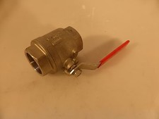 Kugelhahn Edelstahl ABC BALL VALVE 316 Innendurchmesser ca. 56,6 mm  2"