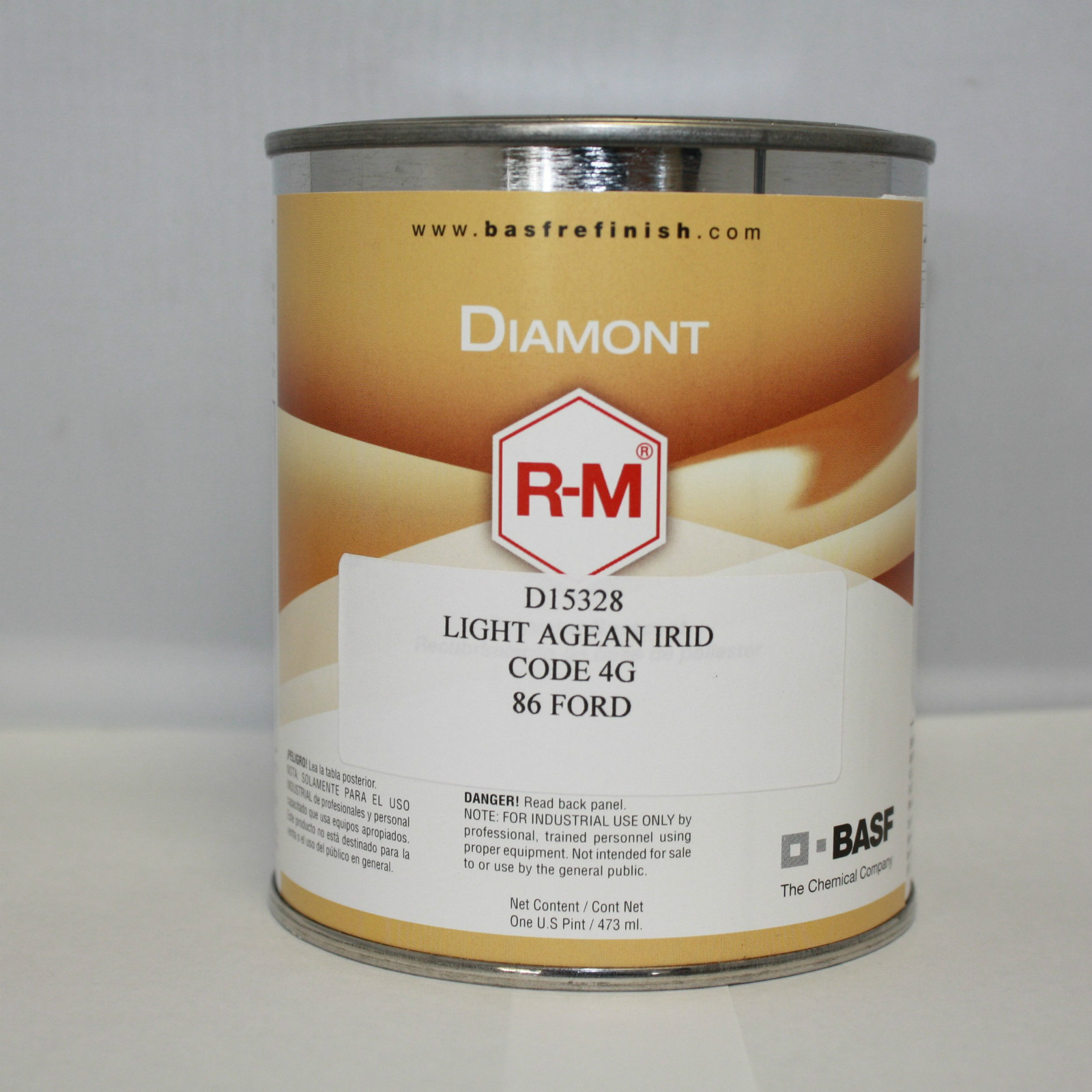 RM Diamont light agean irid code 4G 86 Ford auto basecoat paint pint eBay